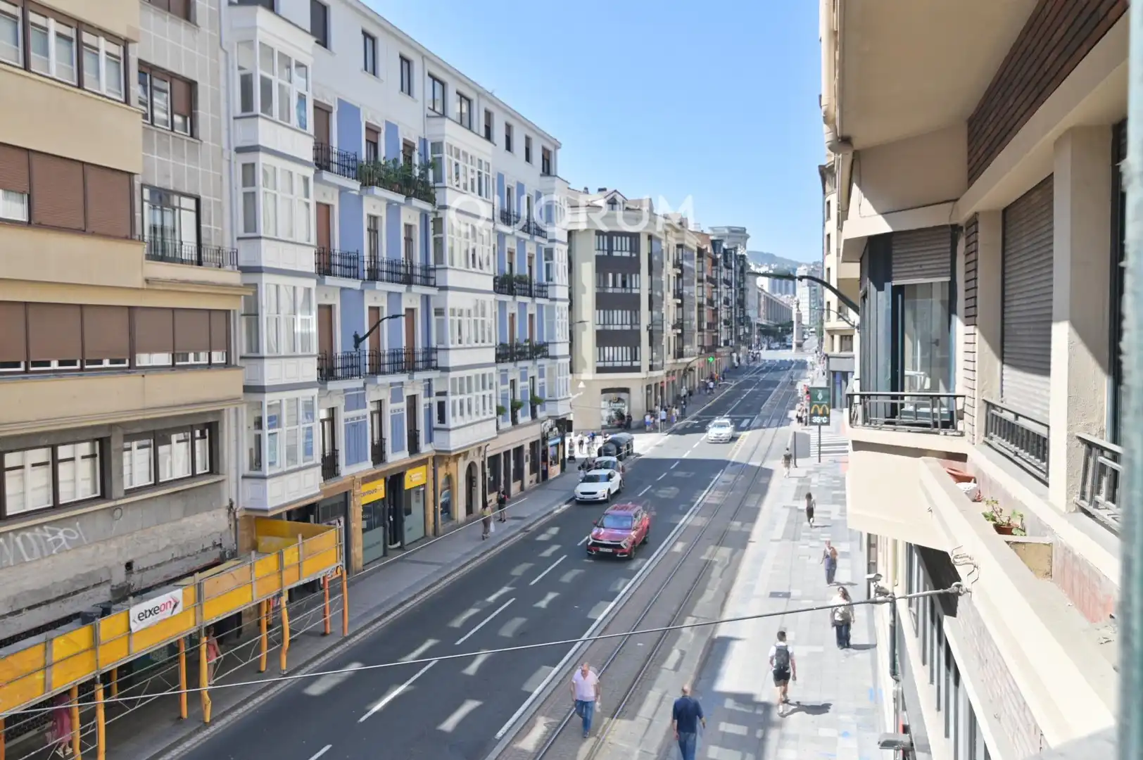 Vista exterior de Pis en venda en Bilbao  amb Calefacció i Traster