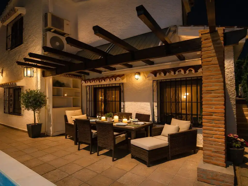 Terraza de Casa o chalet en venta en Fuengirola con Aire acondicionado, Amueblado y Horno