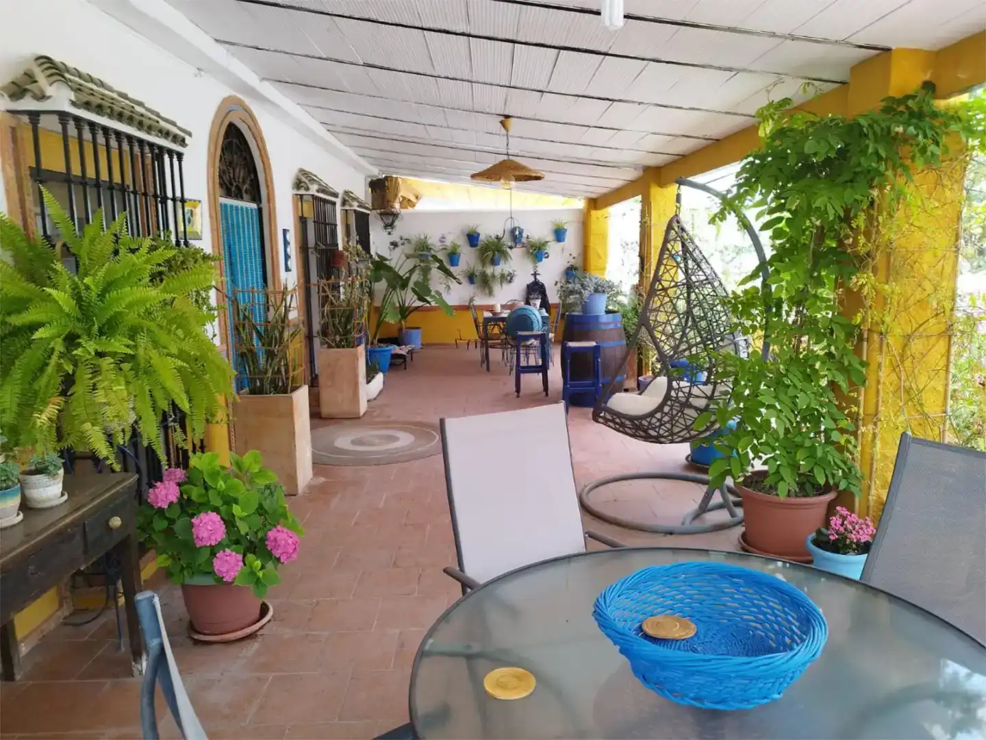 Terraza de Casa o chalet en venta en Valdeastillas - Fuentezuelas