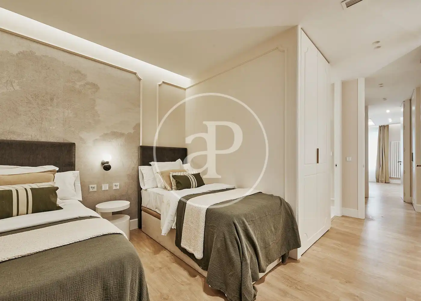Schlafzimmer von Wohnung zum Verkauf in Madrid mit Klimaanlage, Heizung und Terrasse
