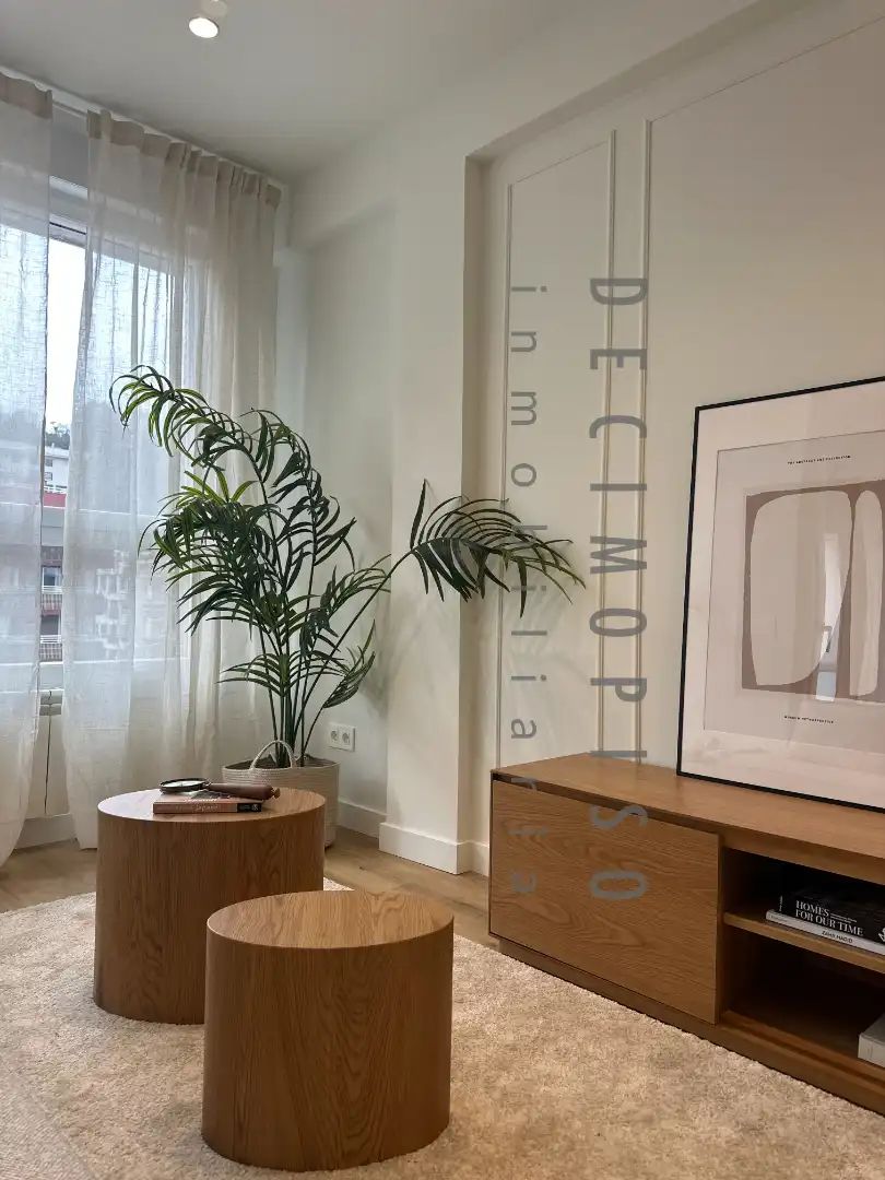 Sala de estar de Piso en venta en Donostia - San Sebastián  con Calefacción y Terraza