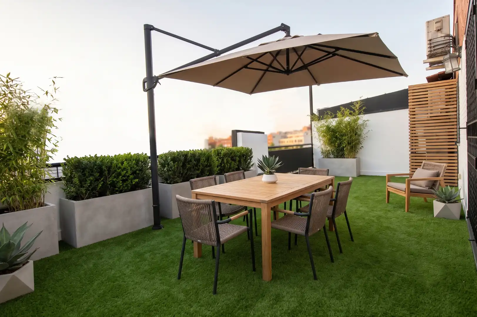 Terrasse von Dachboden zum Verkauf in Madrid mit Klimaanlage, Heizung und Terrasse