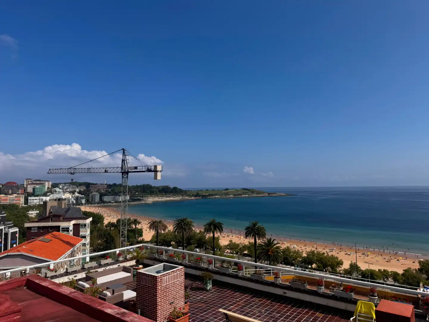 Außenansicht von Wohnung zum Verkauf in Santander mit Heizung, Terrasse und Abstellraum