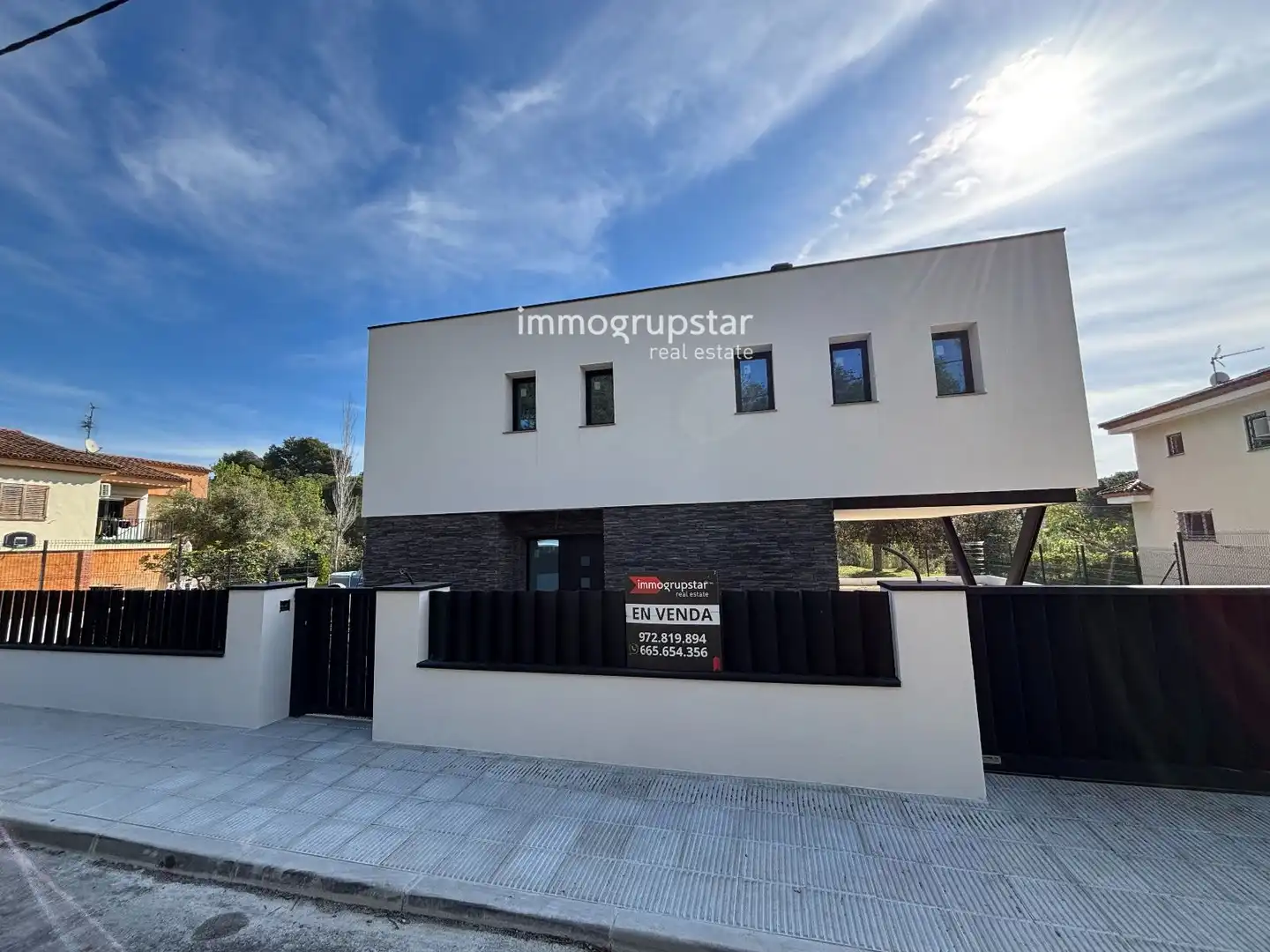 Vista exterior de Casa o chalet en venta en Calonge i Sant Antoni con Aire acondicionado, Calefacción y Terraza