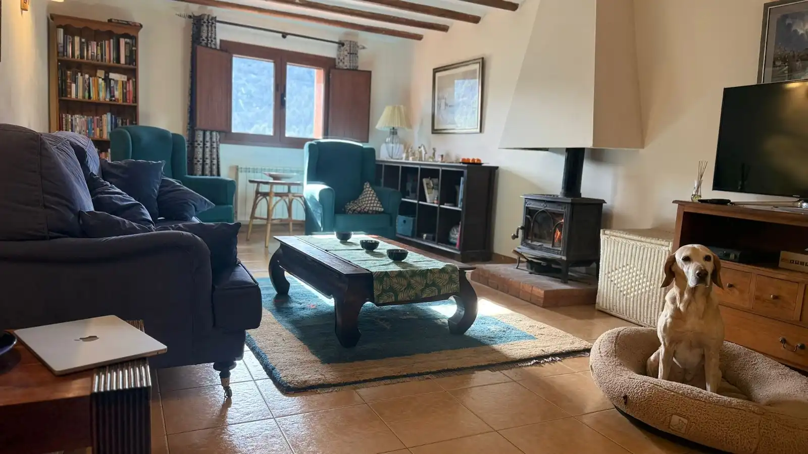 Sala d'estar de Casa o xalet en venda en Castellote amb Terrassa i Traster