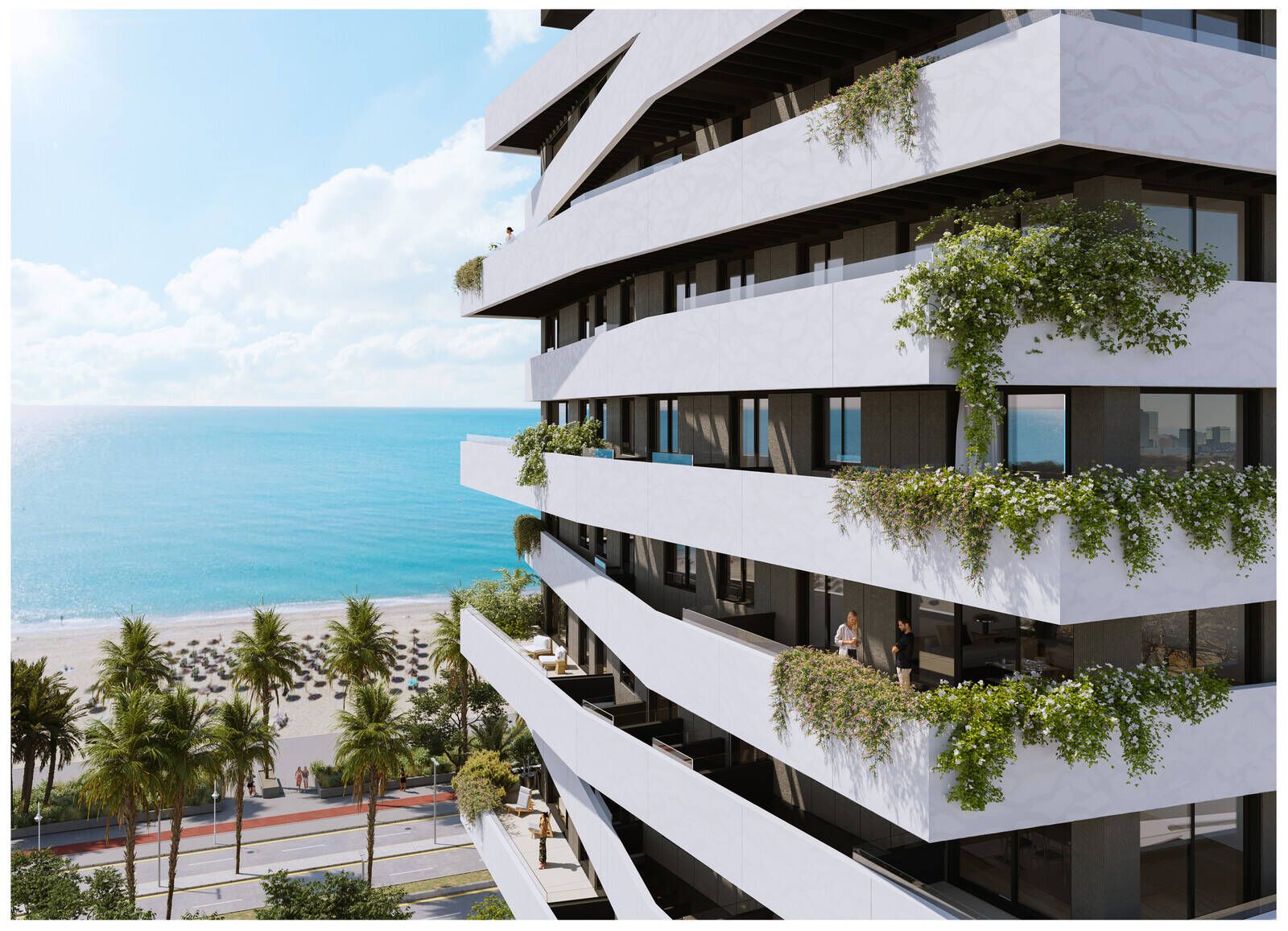 Vista exterior de Apartament en venda en Málaga Capital amb Aire condicionat, Terrassa i Traster