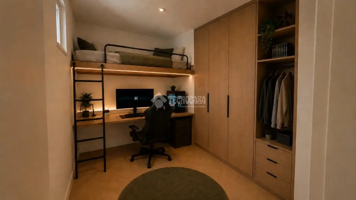 Schlafzimmer von Wohnung zum Verkauf in Vilanova i la Geltrú mit Klimaanlage, Terrasse und Balkon