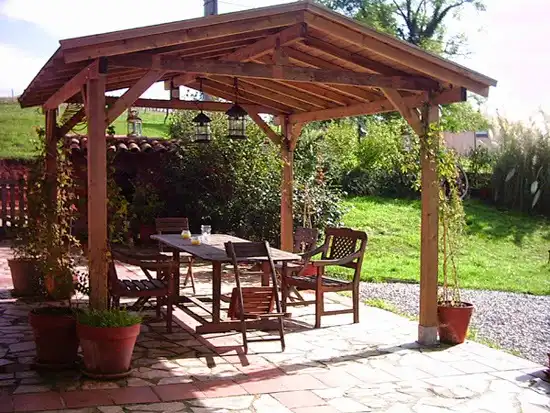 Terraza de Casa o chalet en venta en Nava con Calefacción, Jardín privado y Parquet