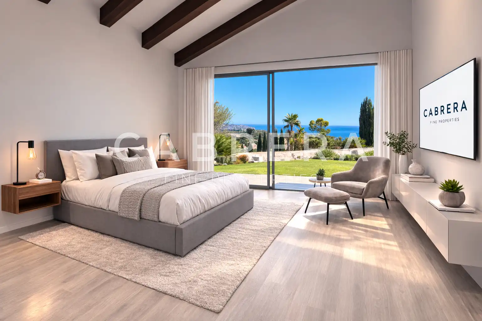 Dormitori de Casa o xalet en venda en Benissa amb Calefacció, Jardí privat i Parquet