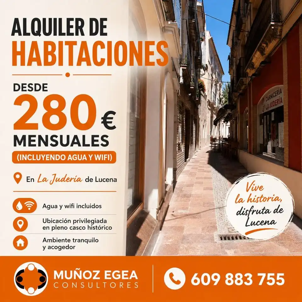 Vista exterior de Casa o chalet de alquiler en Lucena con Aire acondicionado y Terraza