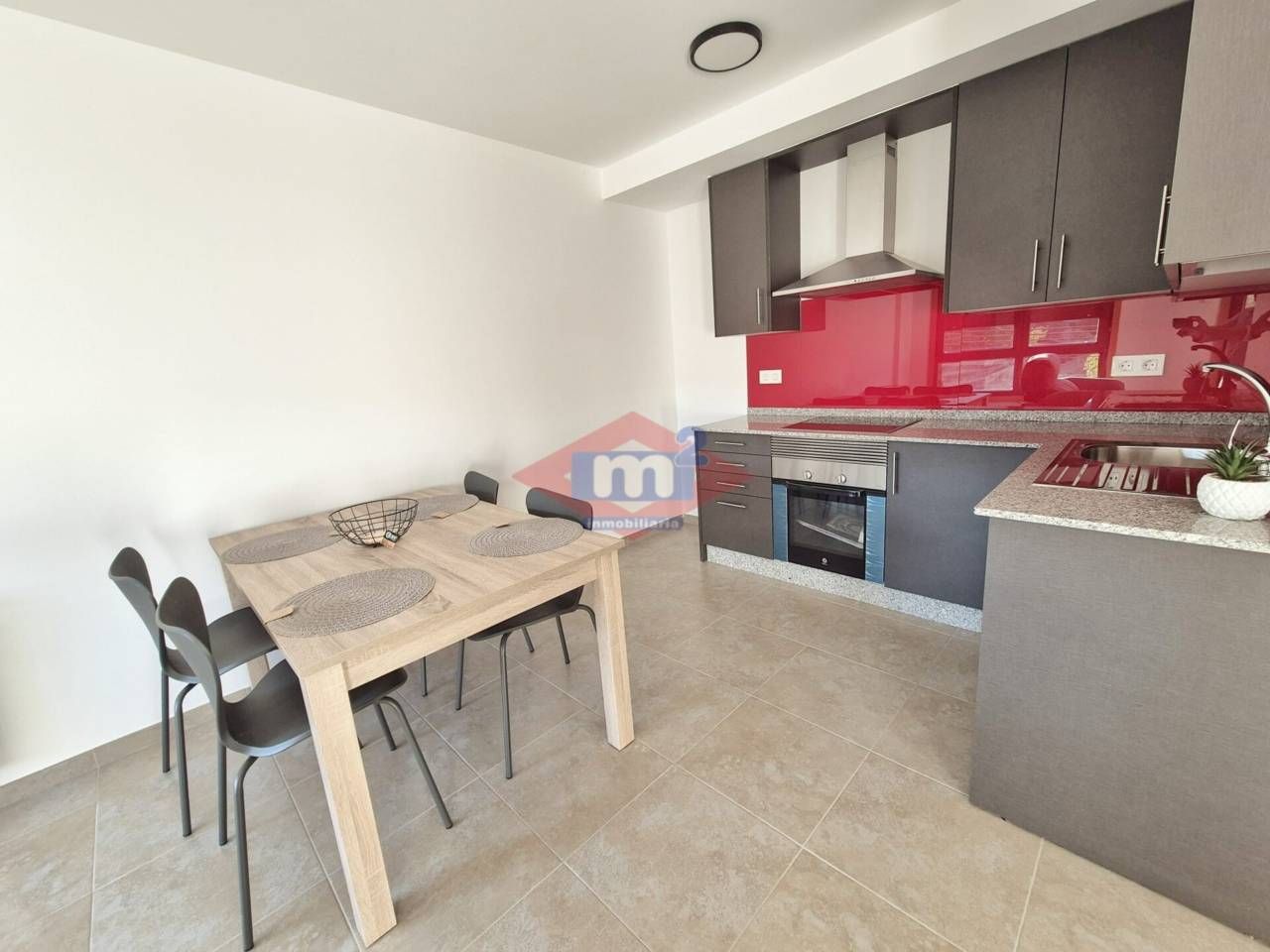 Küche von Wohnung miete in Salvaterra de Miño mit Heizung, Terrasse und Abstellraum