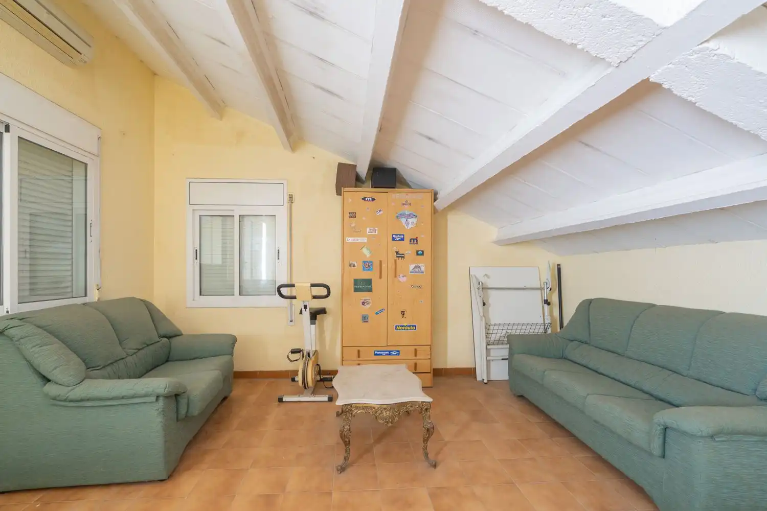 Sala d'estar de Casa o xalet en venda en La Ràpita amb Aire condicionat, Terrassa i Balcó