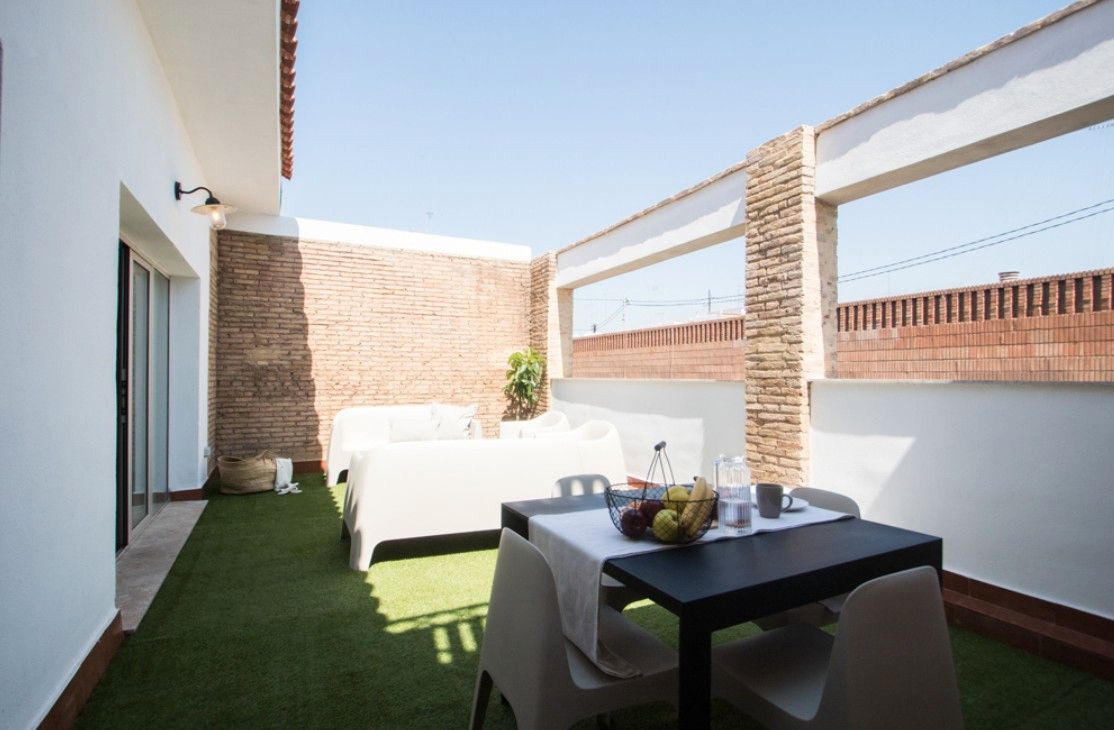 Terrassa de Àtic de lloguer en  Valencia Capital amb Aire condicionat, Calefacció i Terrassa