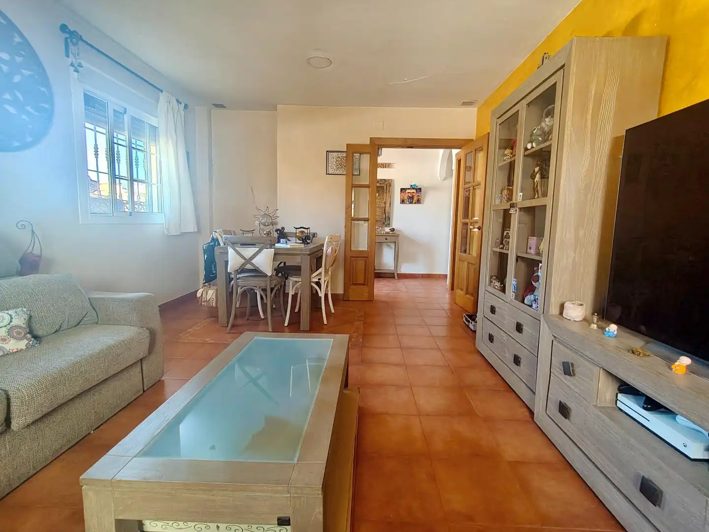 Sala de estar de Piso en venta en Málaga con Calefacción y Terraza