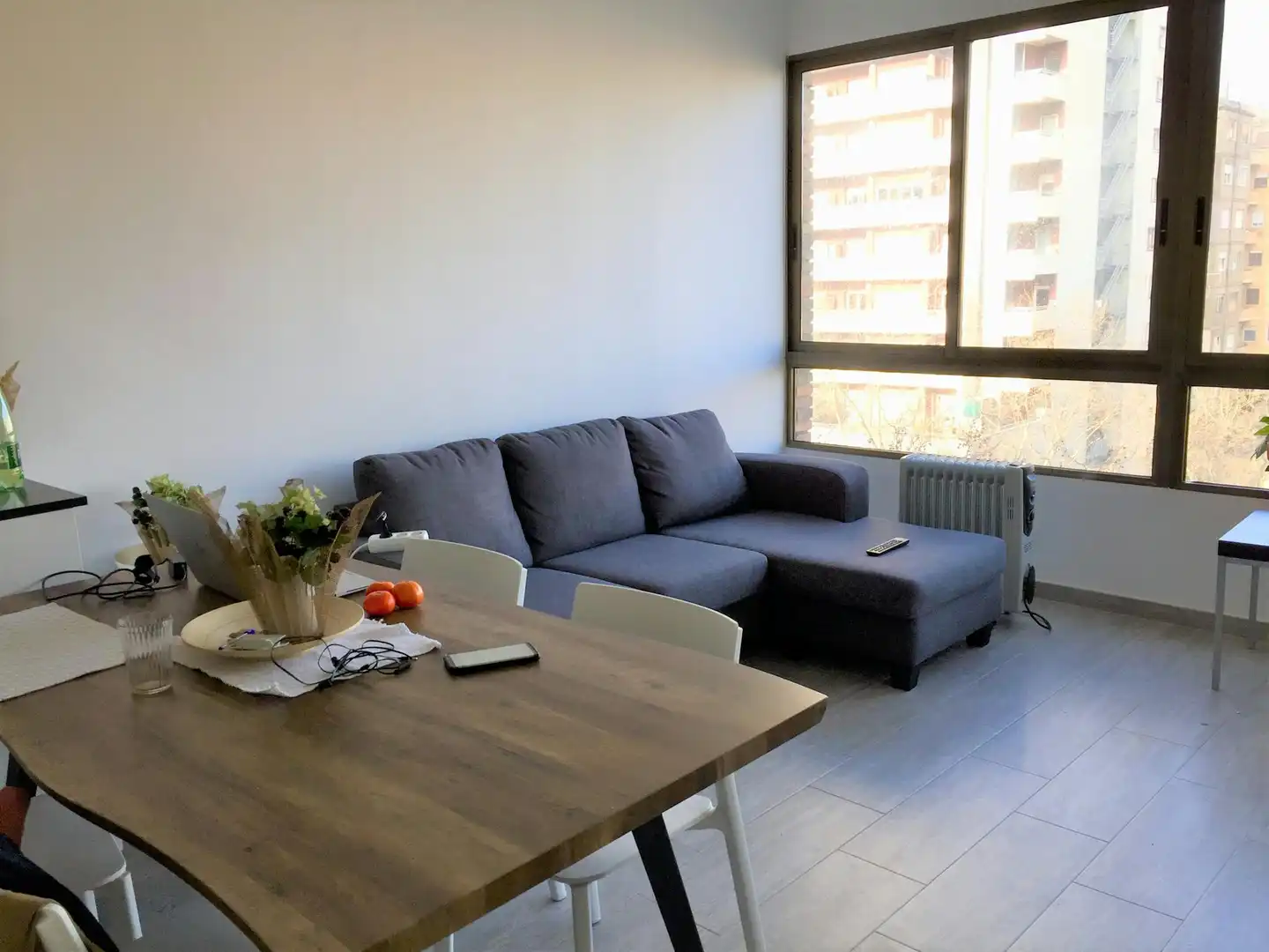 Living room of Flat for share in Barcelona  with Heating, Furnished and Washing machine