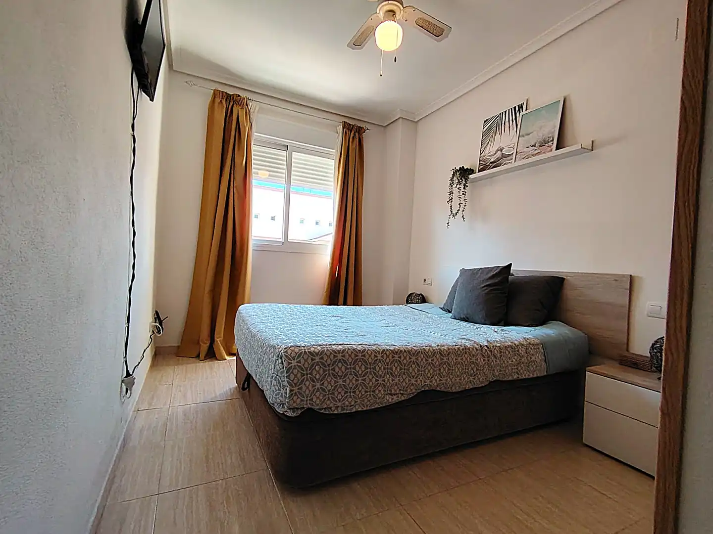 Bedroom of Flat for sale in Oropesa del Mar / Orpesa  with Air Conditioner, Heating and Private garden