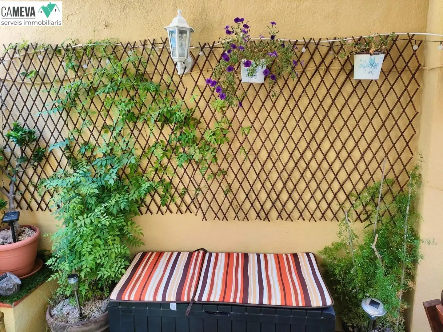 Terrasse von Erdgeschoss zum Verkauf in Badalona mit Klimaanlage, Heizung und Terrasse