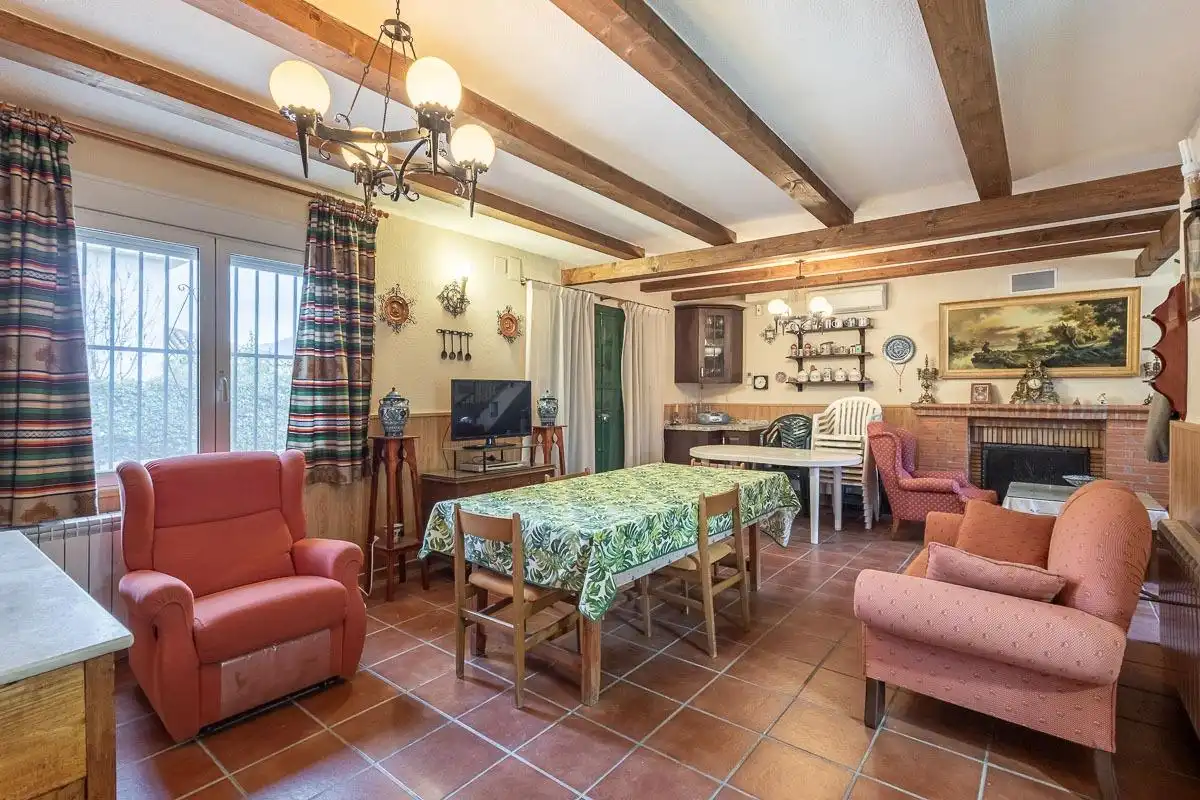 Sala de estar de Casa o chalet en venta en Villa de Otura con Jardín privado y Piscina