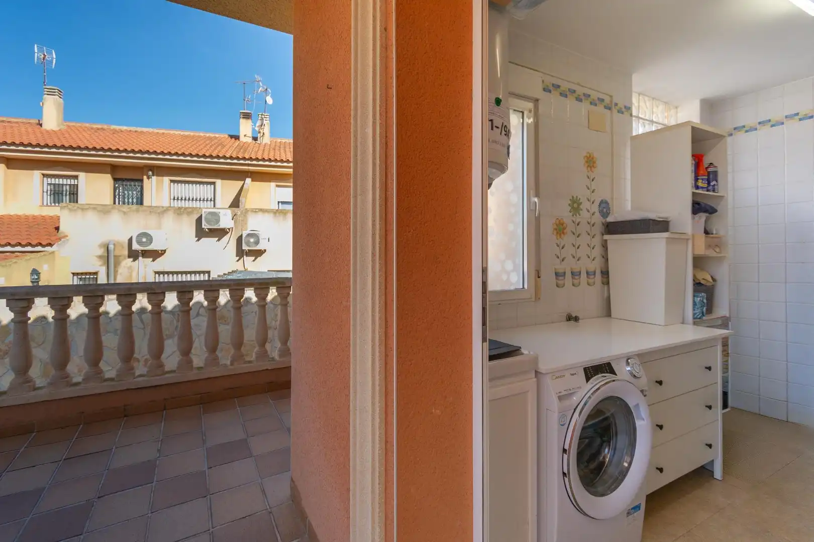Terrassa de Casa o xalet en venda en La Unión amb Aire condicionat, Calefacció i Jardí privat