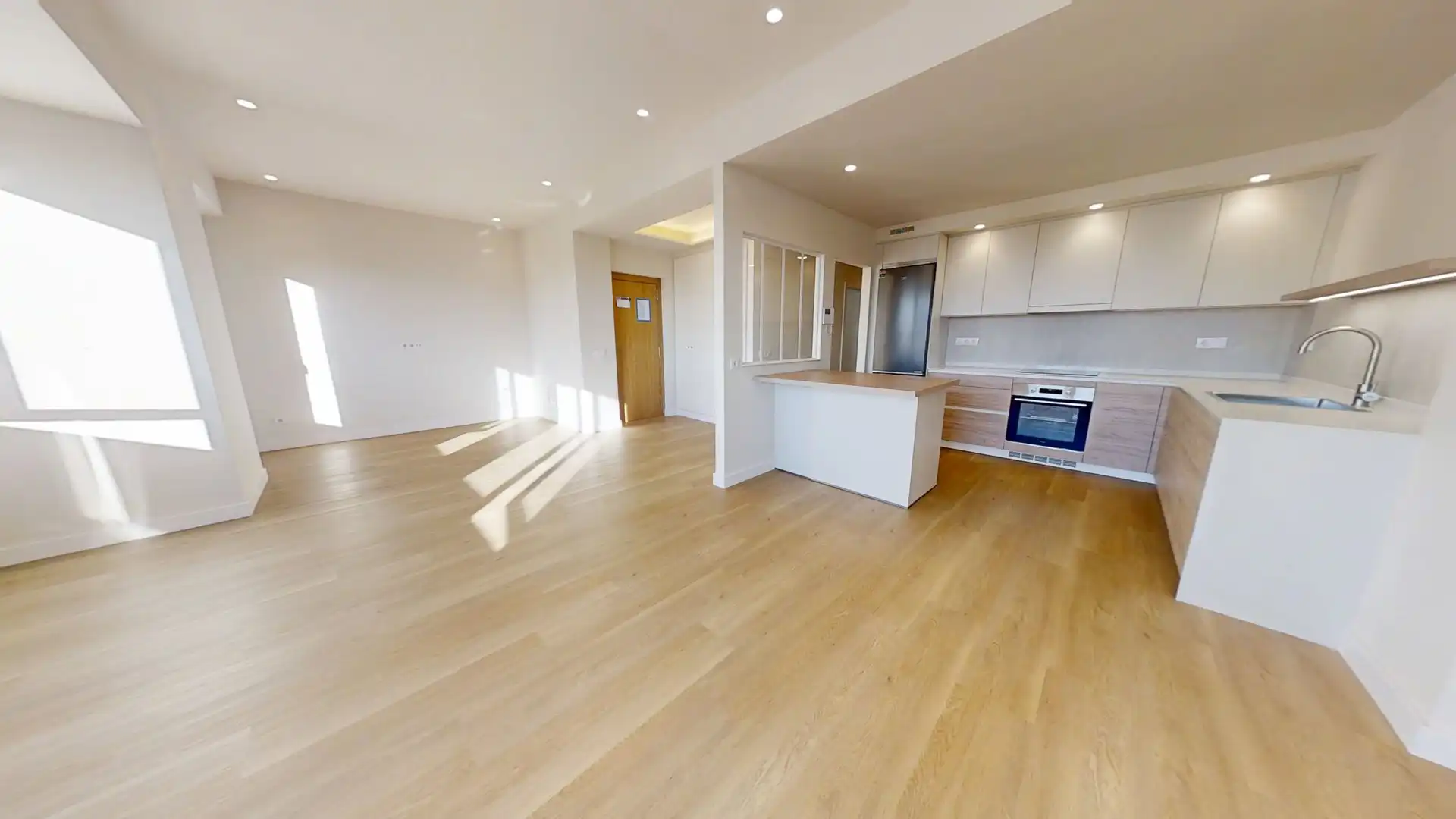 Kitchen of Flat for sale in Ferrol  with Storage room and Balcony