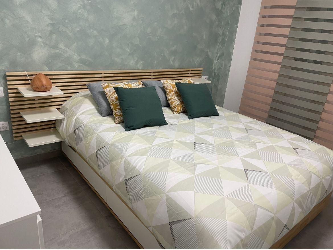Schlafzimmer von Wohnung miete in Vilamarxant mit Balkon