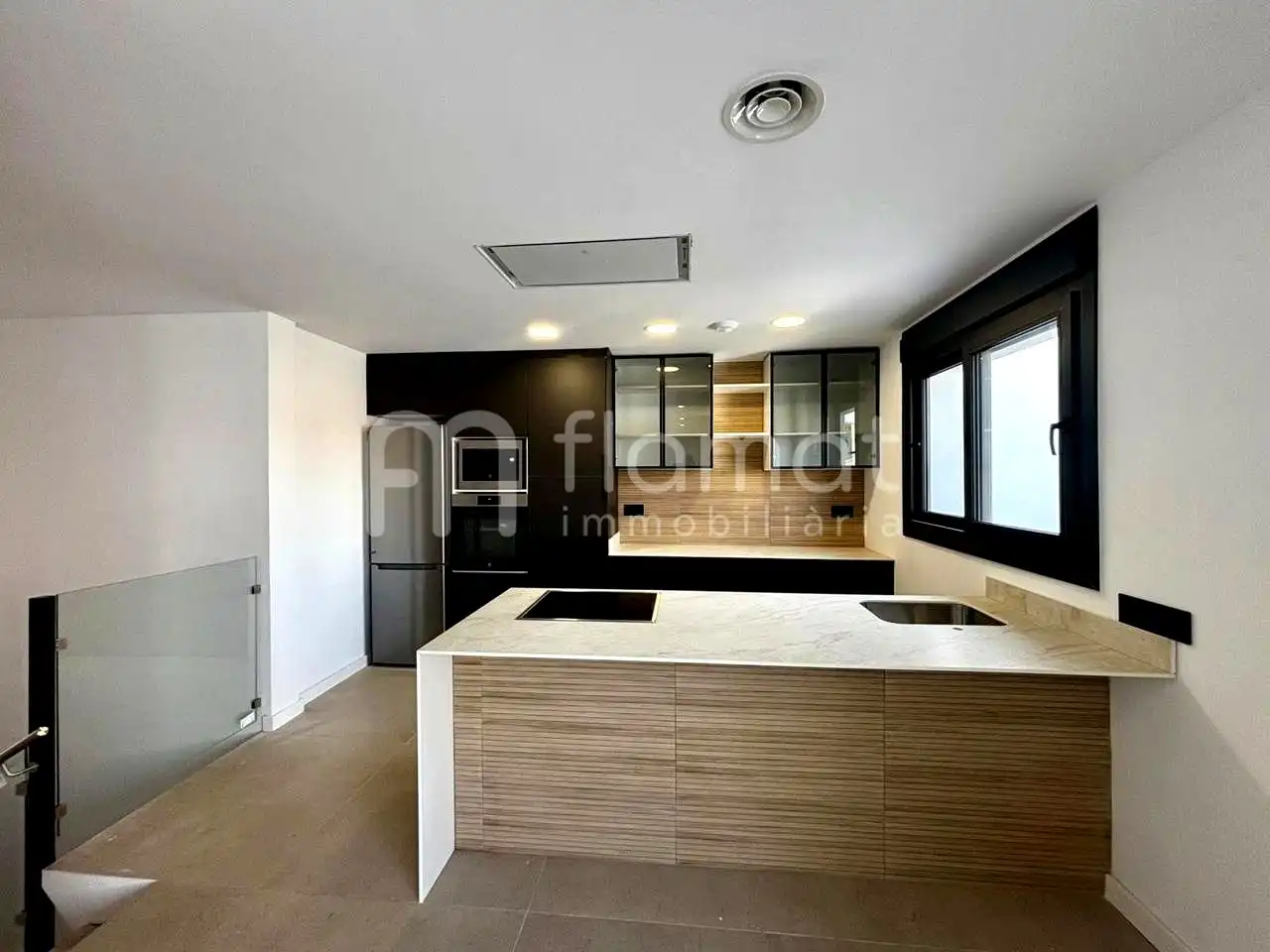 Cocina de Casa adosada en venta en Blanes con Terraza