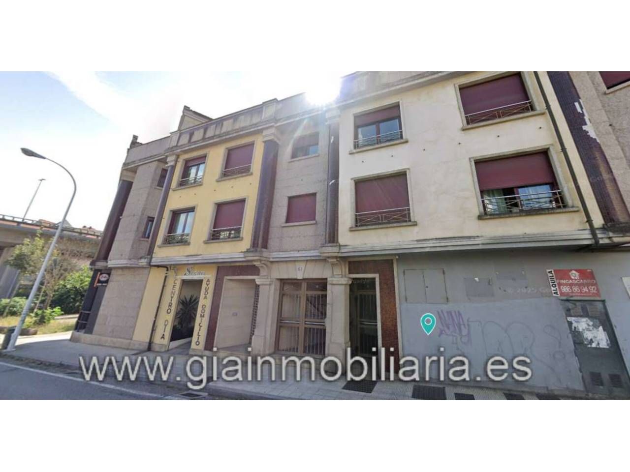 Vista exterior de Pis en venda en Pontevedra Capital  amb Calefacció i Traster