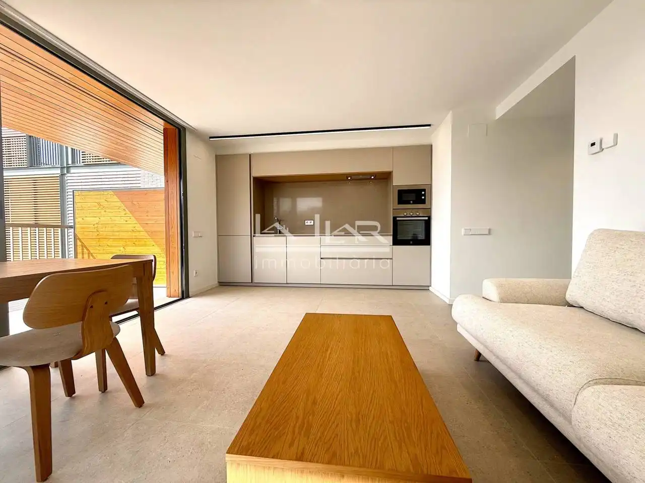 Sala de estar de Piso de alquiler en Vic con Calefacción, Terraza y Trastero