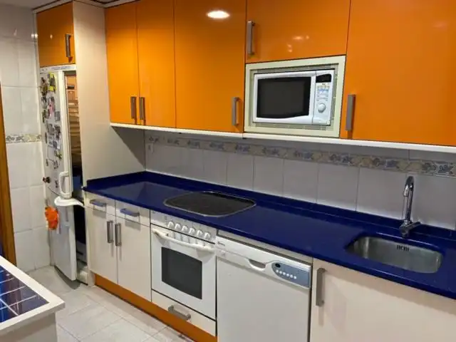 Cocina de Dúplex de alquiler en Zaragoza con Aire acondicionado, Calefacción y Terraza