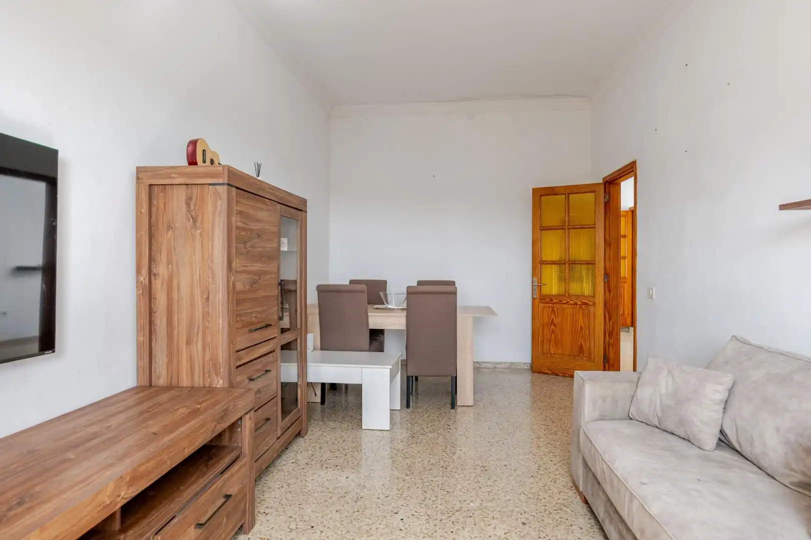 Wohnzimmer von Einfamilien-Reihenhaus zum Verkauf in Las Palmas de Gran Canaria mit Terrasse und Abstellraum