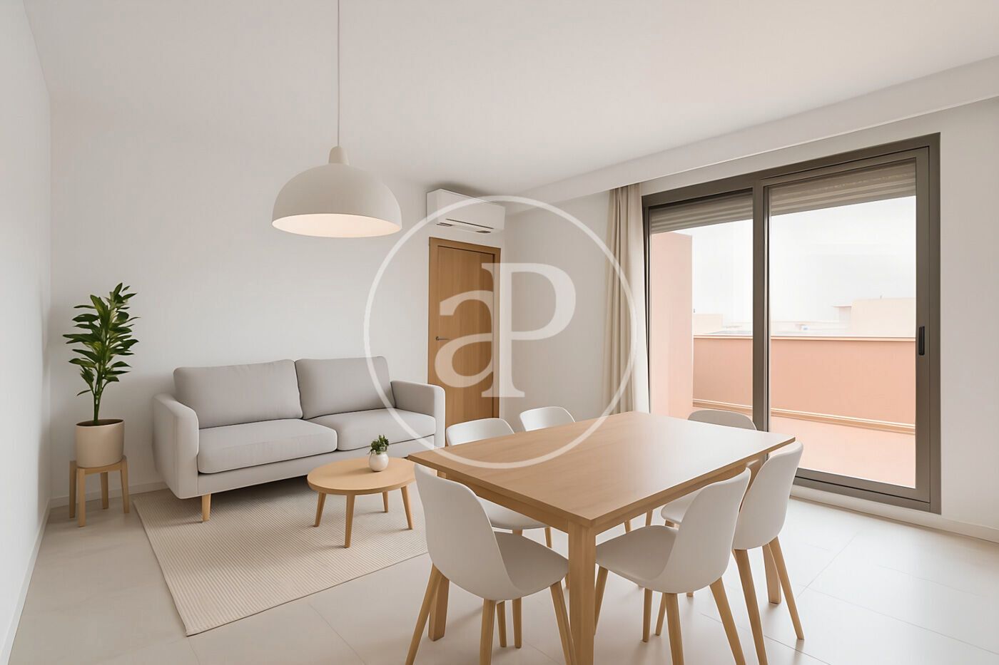 Living room of Attic for sale in L'Hospitalet de Llobregat  with Heating, Terrace and Storage room