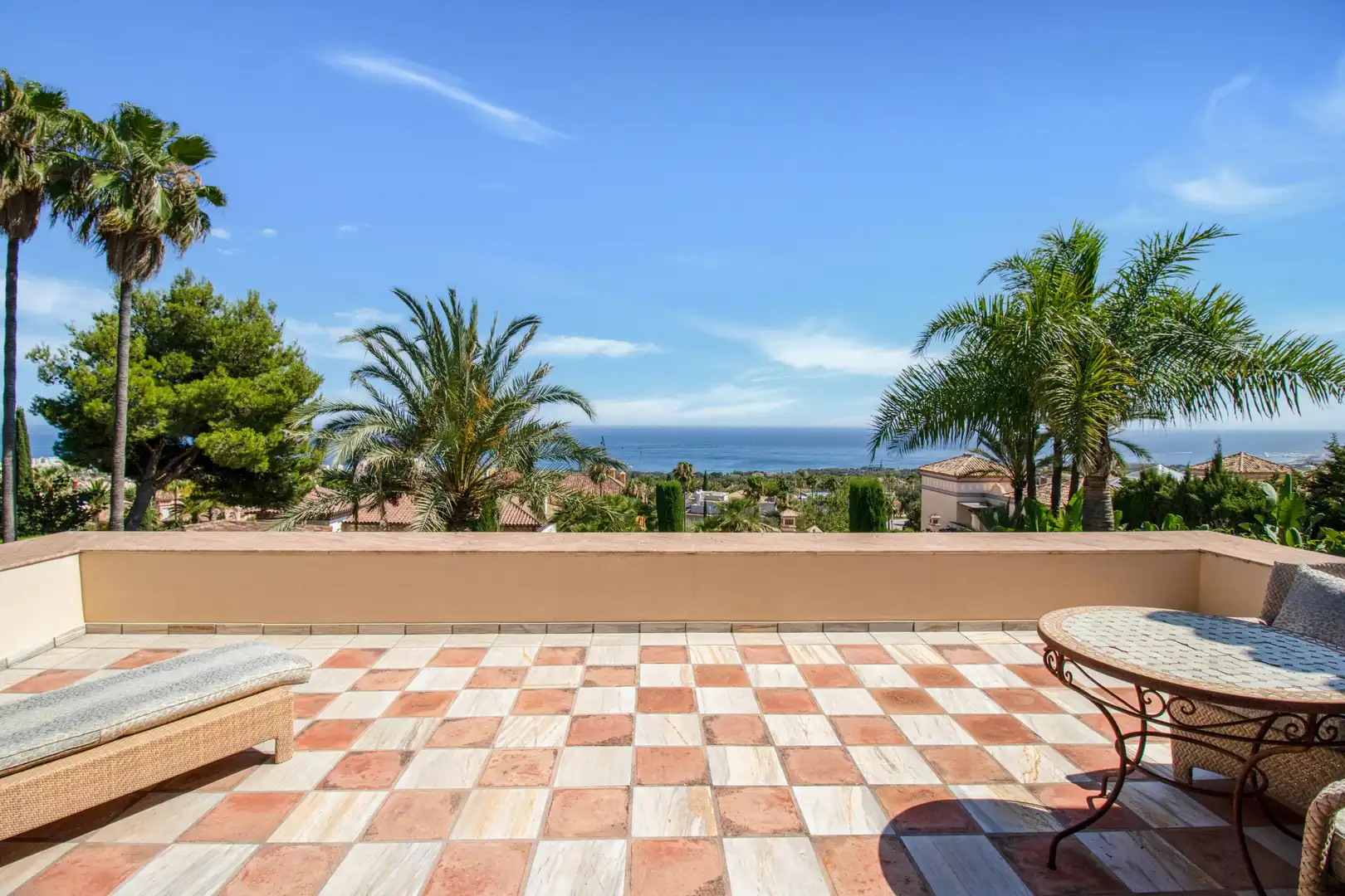 Terrace of Houses for rent in Marbella  with Private garden, Terrace and Swimming Pool