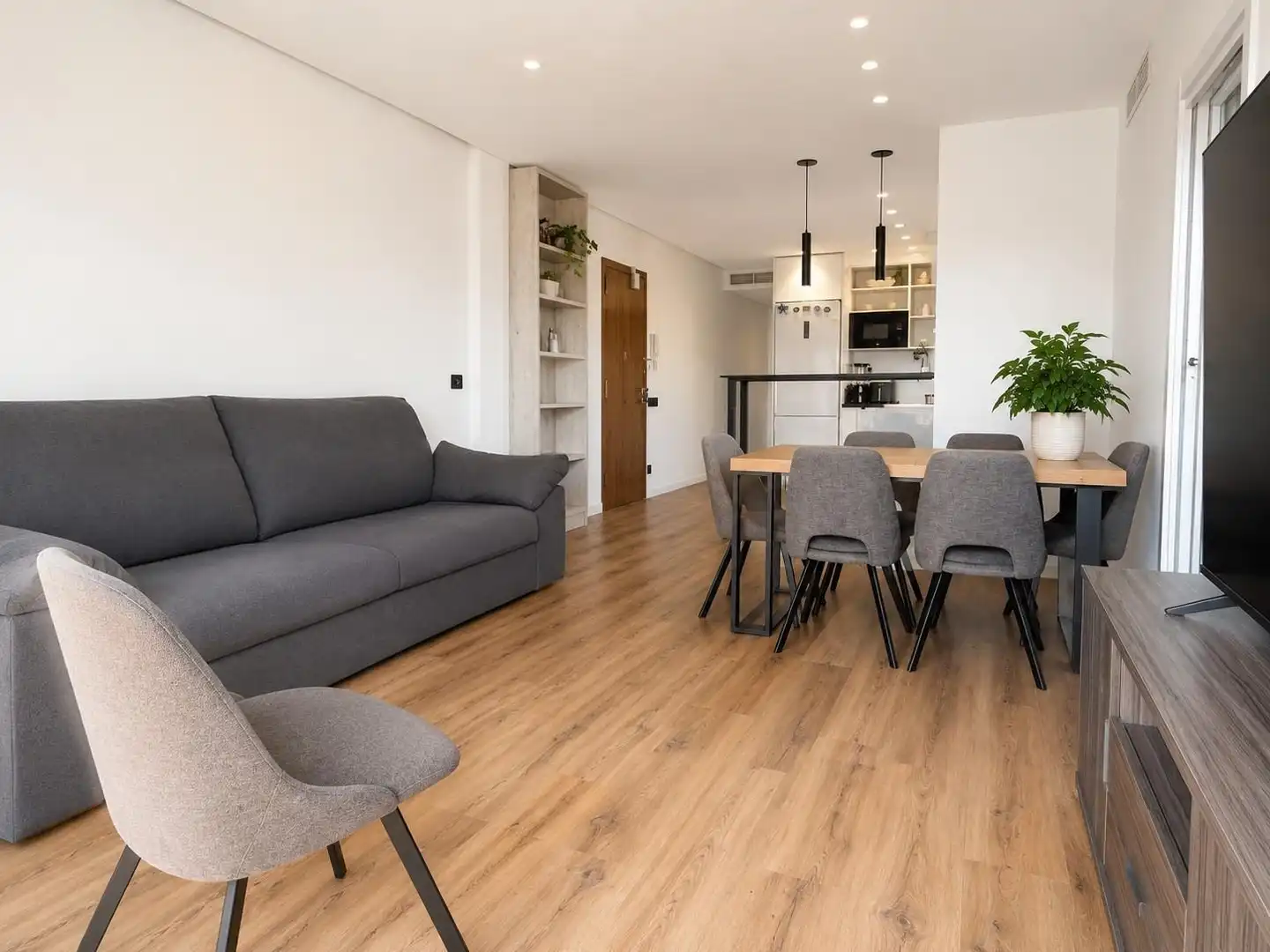 Sala d'estar de Pis en venda en Sabadell amb Parquet, Terrassa i Balcó