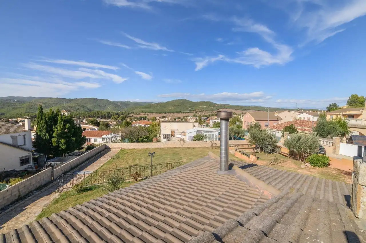 Vista exterior de Casa o chalet en venta en Fonollosa con Aire acondicionado, Jardín privado y Terraza
