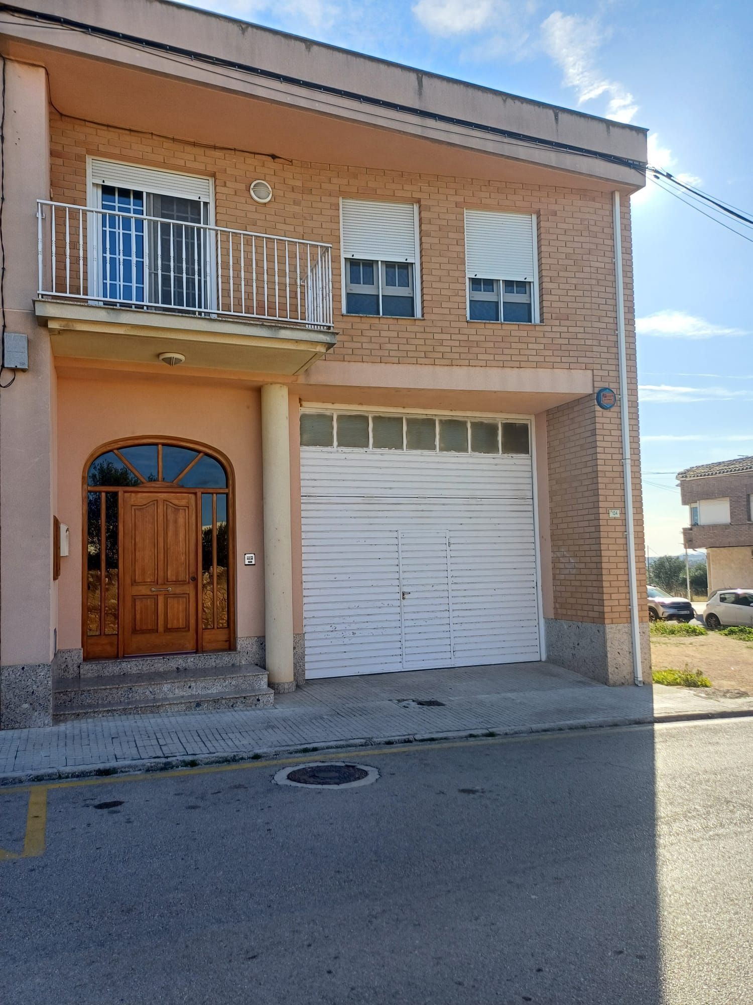 Exterior view of Single-family semi-detached for sale in Tortosa  with Air Conditioner, Heating and Terrace