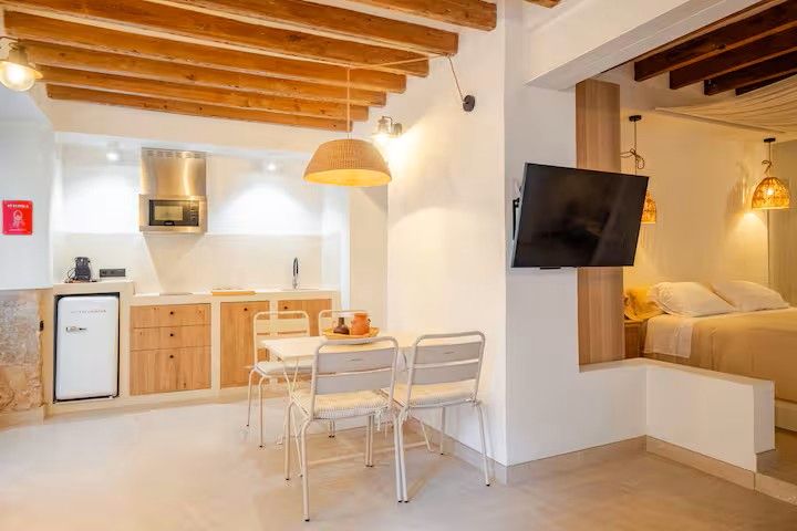 Kitchen of Flat to rent in Alicante / Alacant  with Air Conditioner, Heating and Furnished