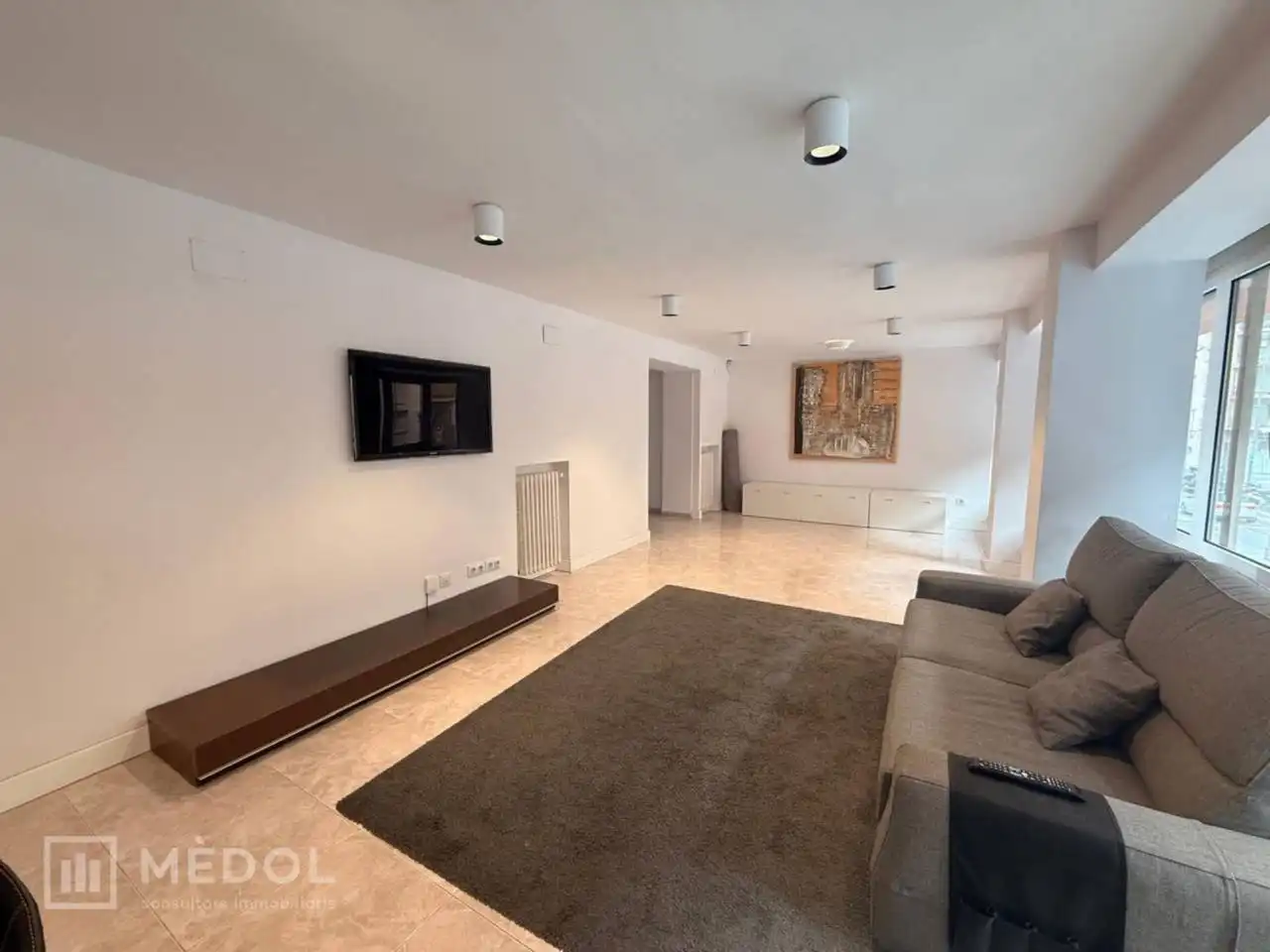 Living room of Flat for rent in Tarragona  with Heating, Storage room and Furnished