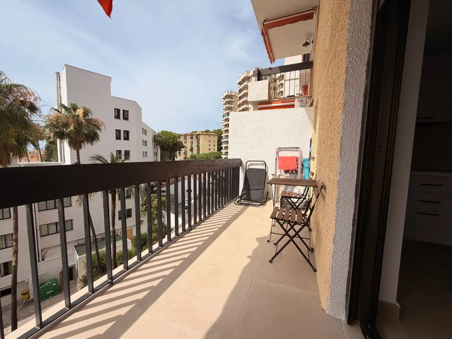 Terraza de Apartamento en venta en Torremolinos con Aire acondicionado, Terraza y Amueblado