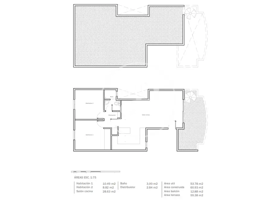 Piso en venta en Barcelona con Aire acondicionado, Calefacción y Terraza
