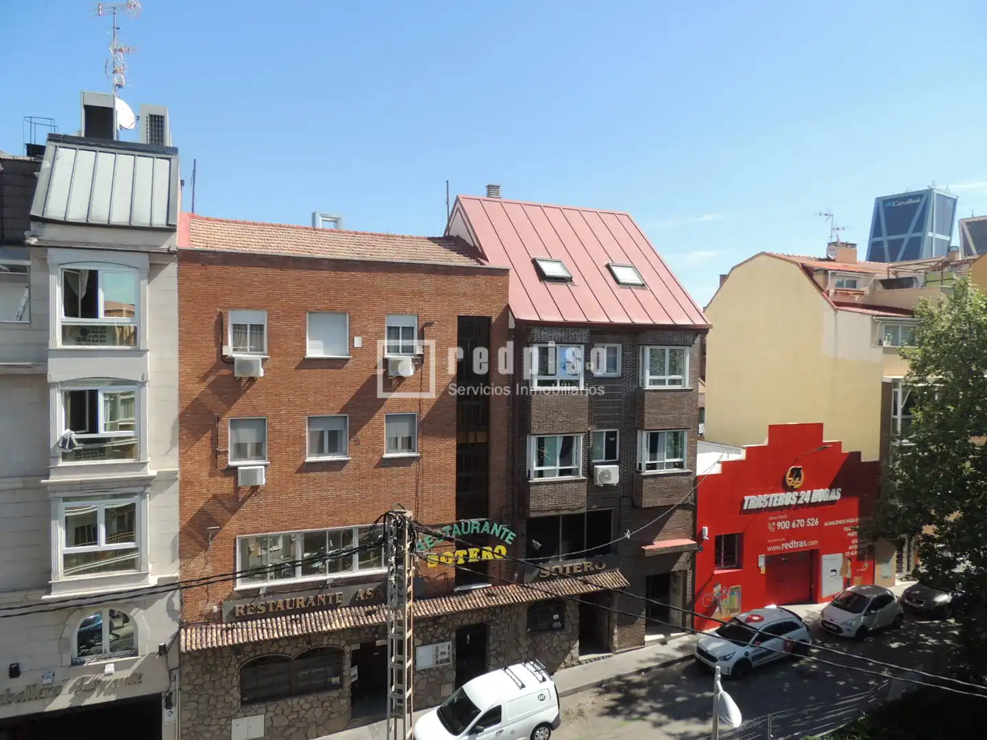 Vista exterior de Pis en venda en Madrid amb Aire condicionat, Calefacció i Parquet