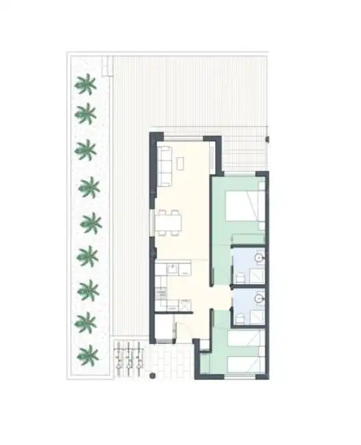 Apartment with pool for sale in El Mojón, imagen 10