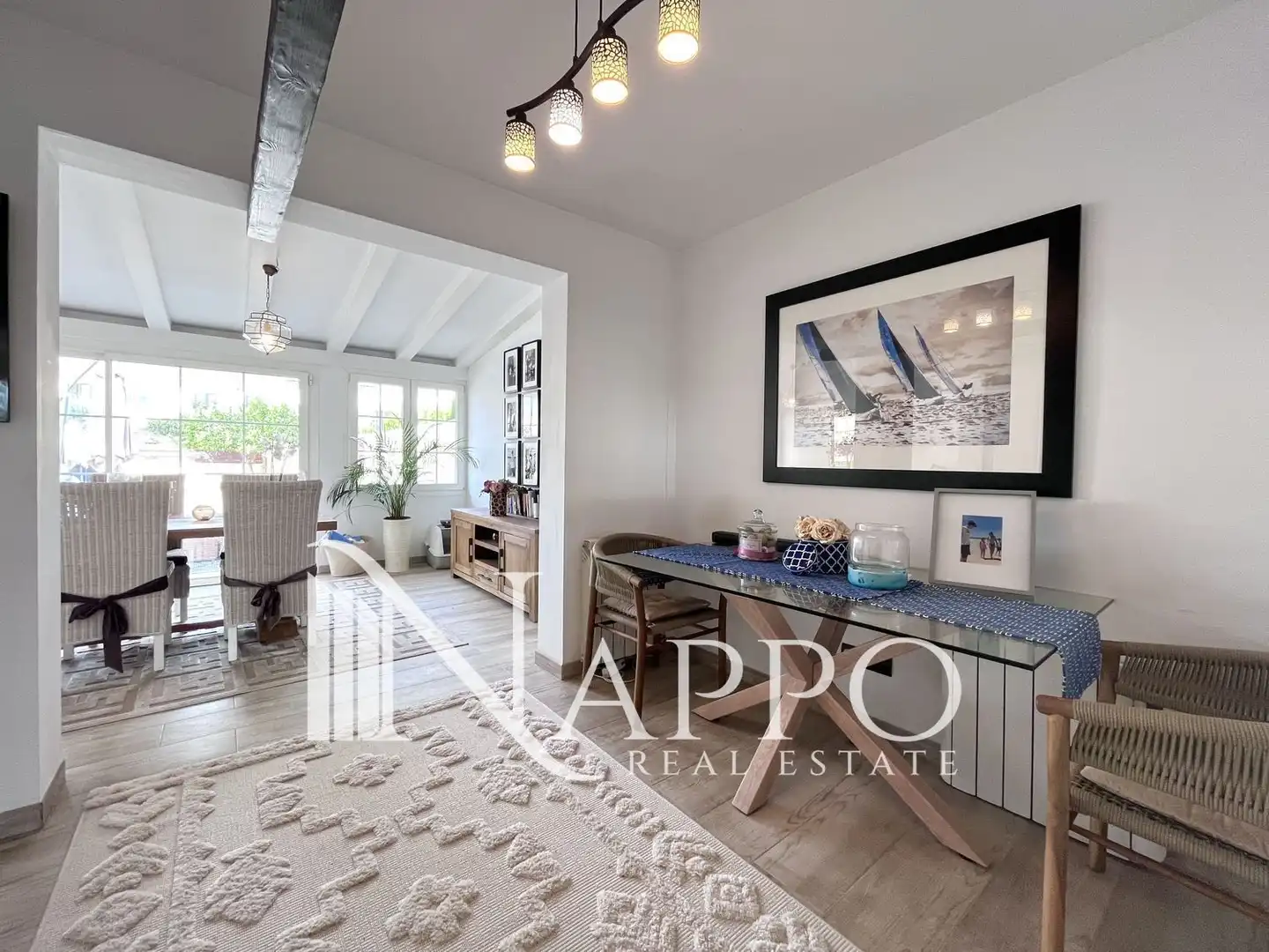 Sala d'estar de Casa o xalet de lloguer en  Palma de Mallorca amb Aire condicionat, Calefacció i Jardí privat