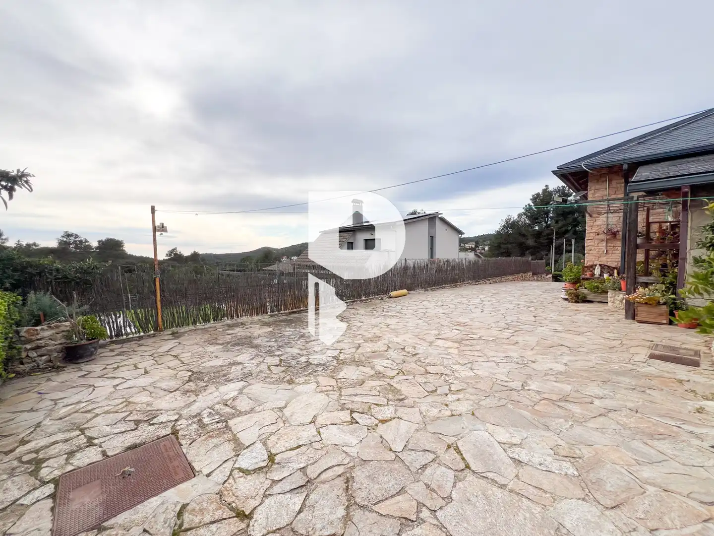 Jardí de Casa o xalet en venda en Vallirana amb Aire condicionat, Calefacció i Jardí privat