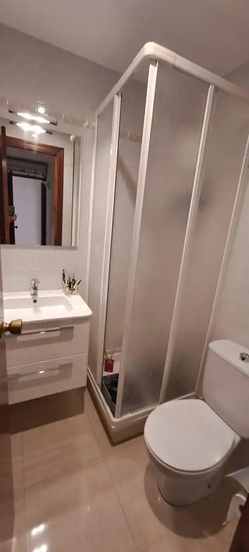 Badezimmer von Wohnung zum Verkauf in La Ràpita mit Klimaanlage, Möbliert und Gemeinschaftspool