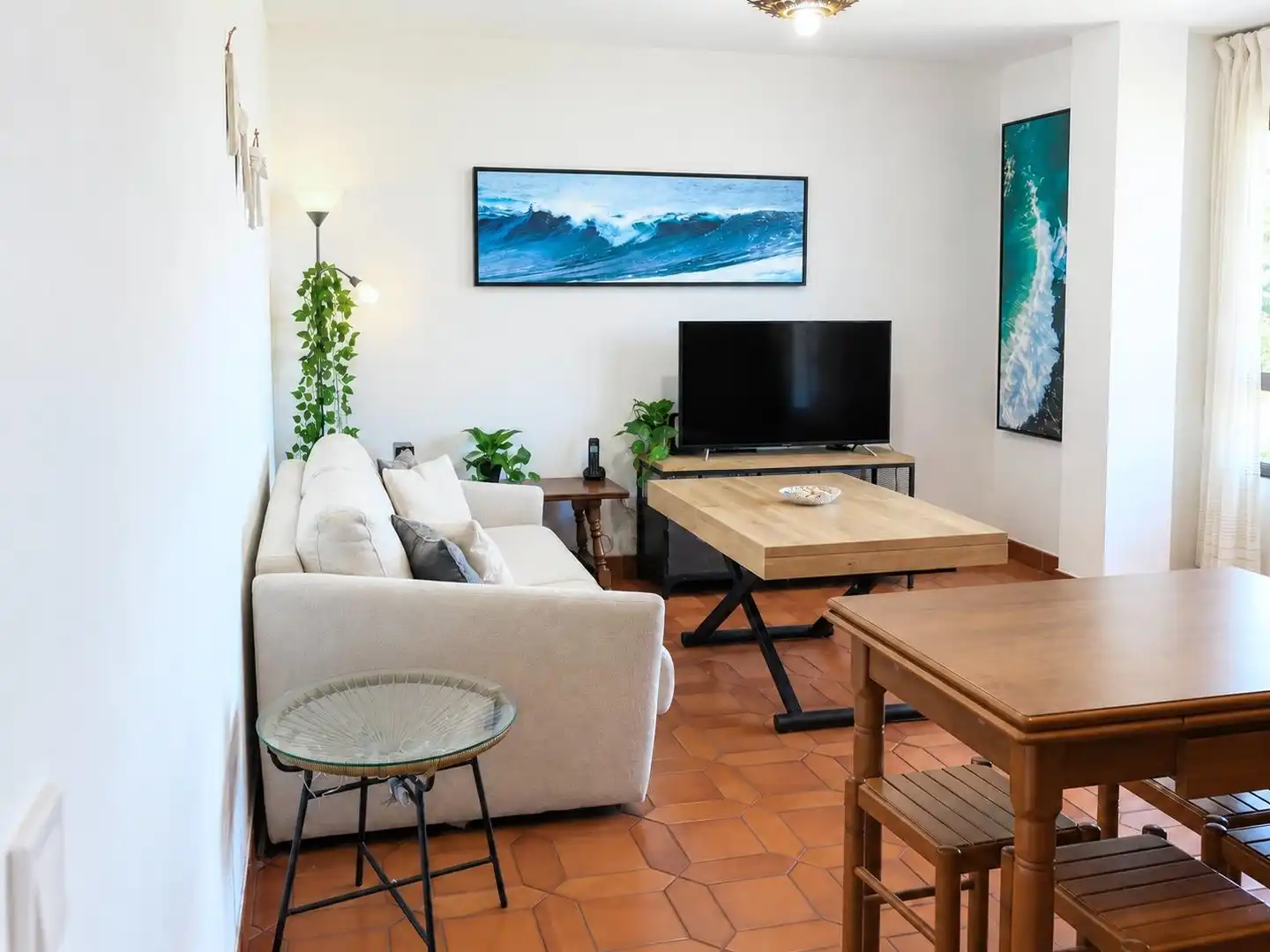 Living room of Attic for sale in Helgueras