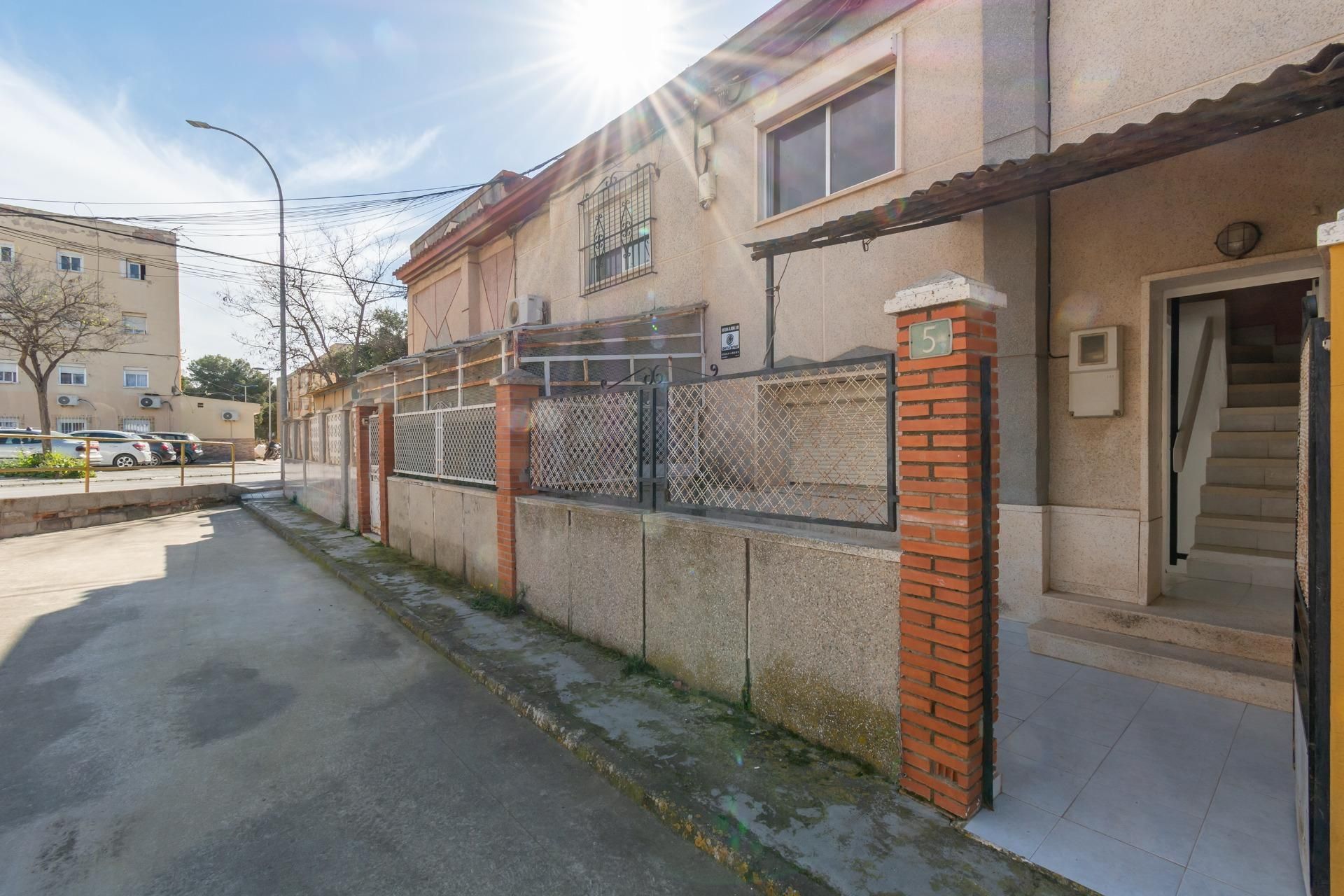 Exterior view of Single-family semi-detached for sale in Cartagena  with Private garden, Terrace and Alarm