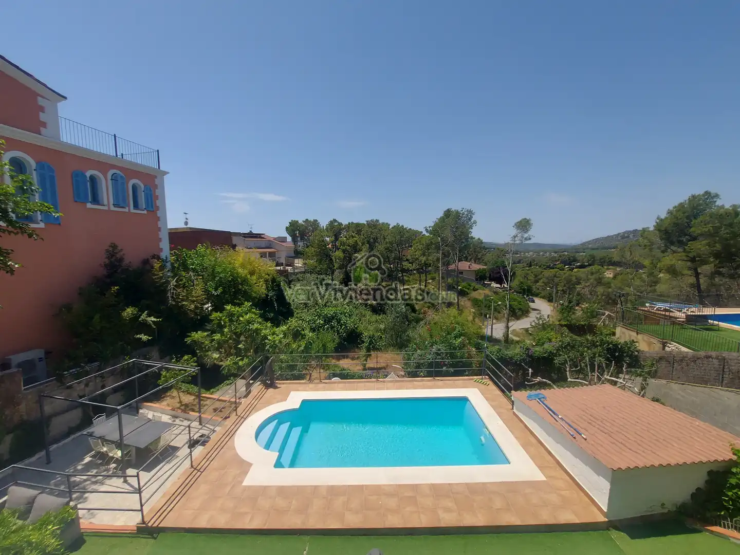 Piscina de Casa o xalet en venda en Olivella amb Calefacció, Jardí privat i Parquet