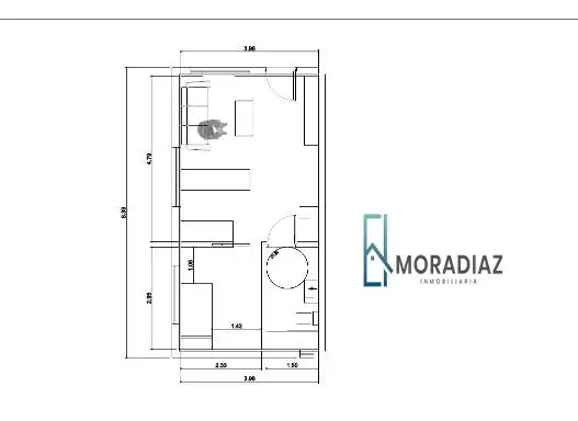 Apartamento en venta en Don Benito con Aire acondicionado y Calefacción