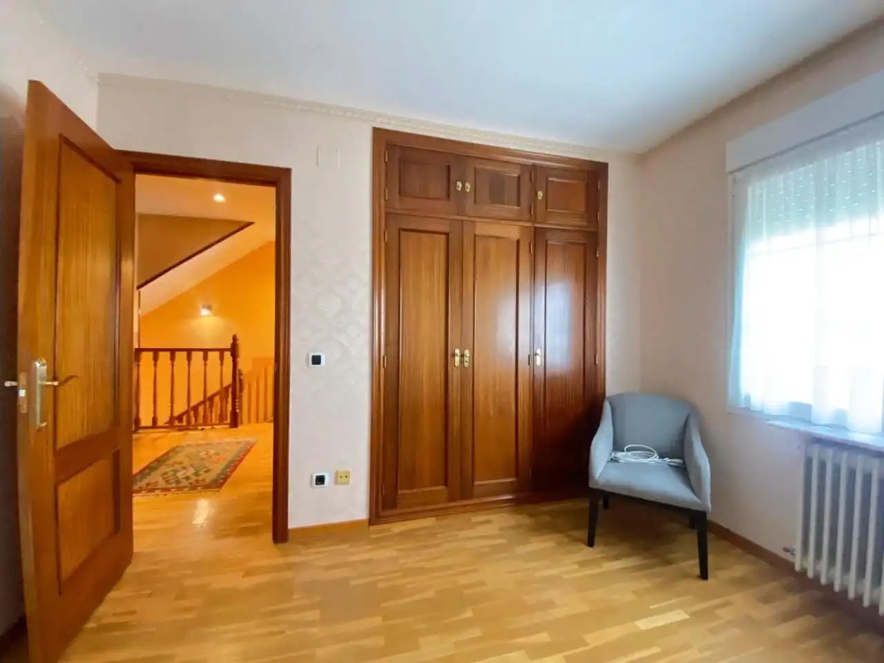 Dormitori de Casa o xalet en venda en Sariegos amb Calefacció i Parquet
