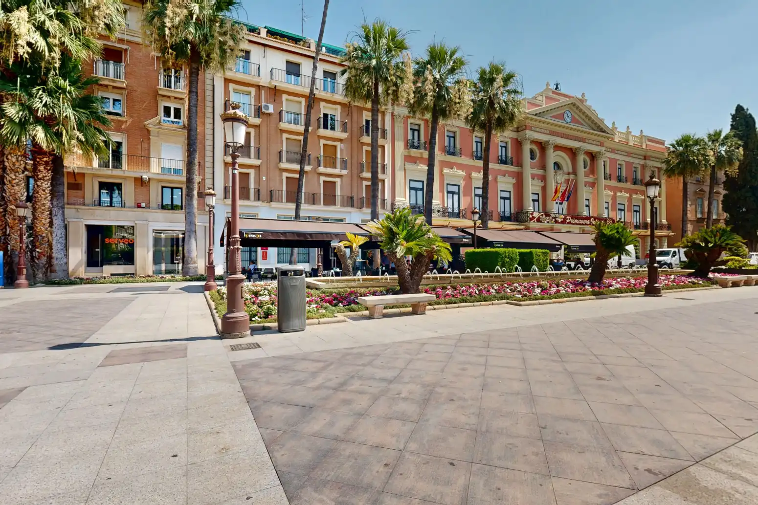 Vista exterior de Pis en venda en Murcia amb Calefacció i Balcó